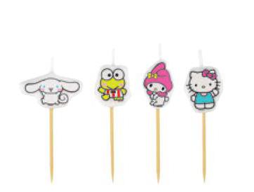 Hello Kitty and Friends  - Pick Candles 4ct