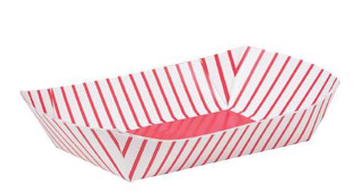 Paper Snack Trays - 4ct