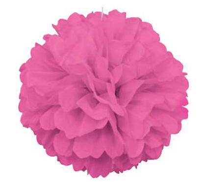 Puff Ball - Hot Pink 1ct