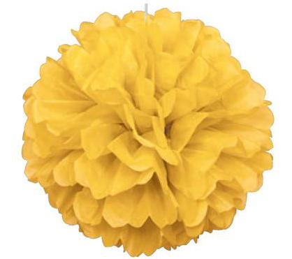 Puff Ball - Yellow 1ct