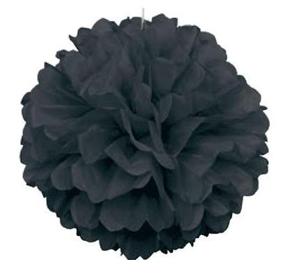 Puff Ball - Black 1ct