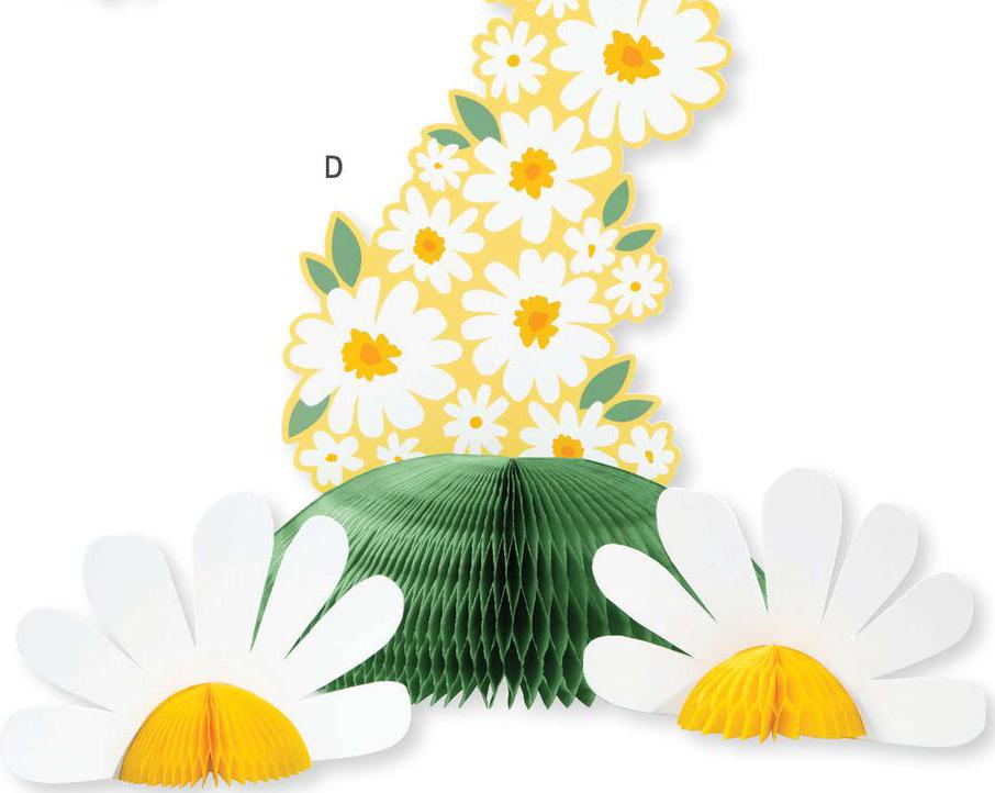 Honeycomb Centerpiece  - Sweet Daisy