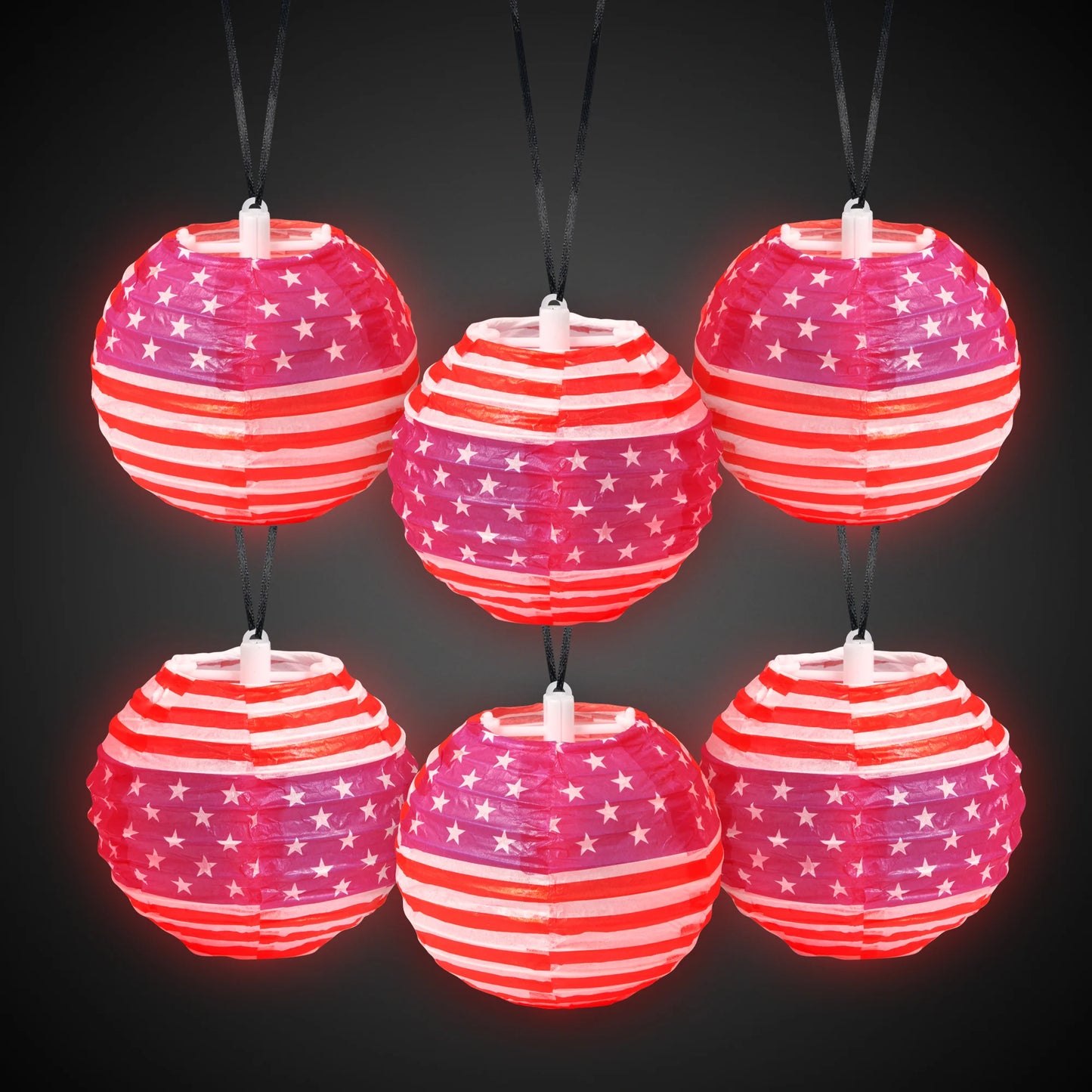 Patriotic Glow Lanterns