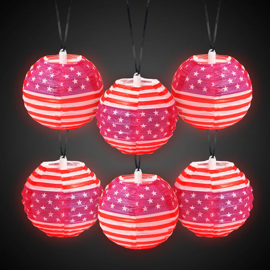 Patriotic Glow Lanterns