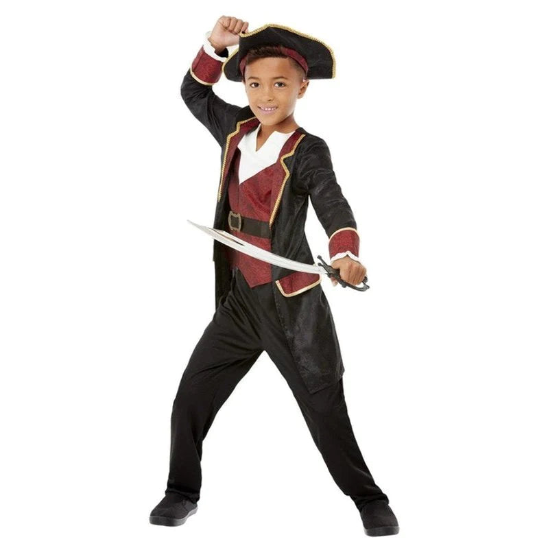 Deluxe Swashbuckler Pirate Costume - Kids