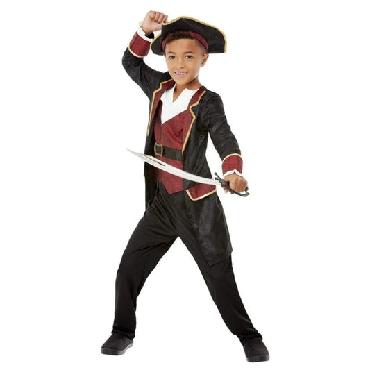 Deluxe Swashbuckler Pirate Costume - Kids