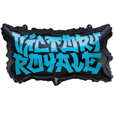22" Super Shape Mylar - Fortnite Victory Royale
