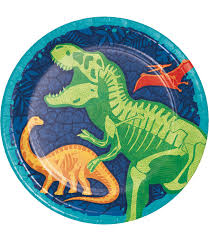 Dino Dig - Lunch Plates 8ct