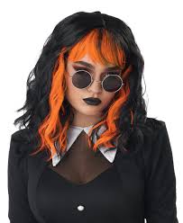 Cute N Crafty Wig - Orange