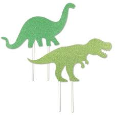 Dinosaur - Cake Topper 2pc