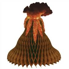 Volcano Tissue Centerpiece