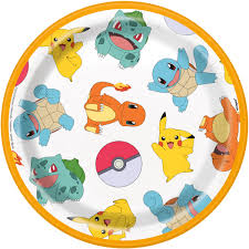 Pokemon - Dessert Plates 8ct