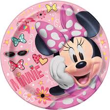 Minnie Mouse - Lunch Plates 8ct