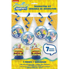 Spongebob - Decoration Kit 7pcs