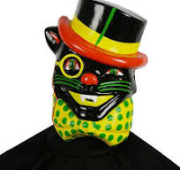 Vintage Dapper Cat Mask