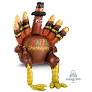Sitting Turkey Super Shape Foil Balloon