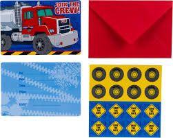 Invitations - Tonka Truck 8ct