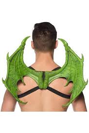 Mini Dragon Wings - Green