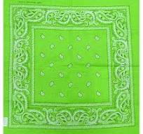 Bandana - Green/Lime