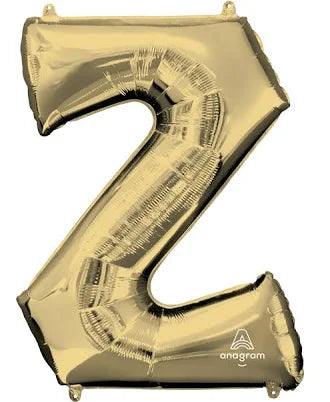 34" Gold Letter - Z