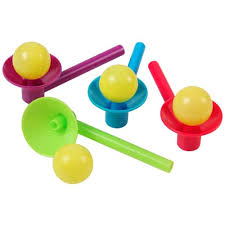Blow Cup And Ball Games 12ct