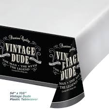 Vintage Dude - Table Cover