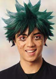 Hero Wig - Green/Black