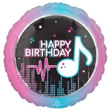 18" Mylar - Tiktok Happy Birthday