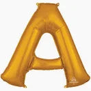 34" Yellow Gold Letter - A