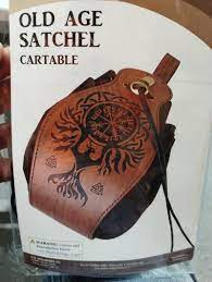 Leather-like Old Age Satchel