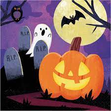 Lunch Napkins - Haunted House 16ct.