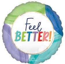 18" Mylar - Pastle "Feel Better"