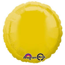 18" Circle - Yellow