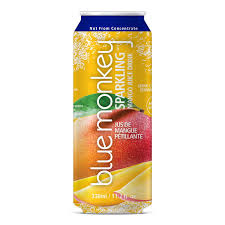 Blue Monkey Sparkling Juice Drink - Mango
