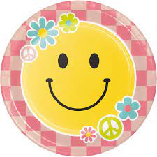 Lunch Plates 8ct - Flower Power