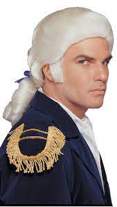 Patriot Wig - White