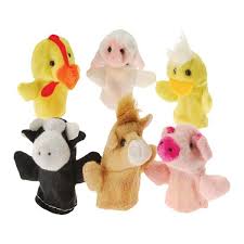 Farm Animal Finger Puppets 12ct