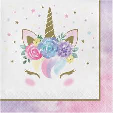 Unicorn Baby - Lunch Napkins