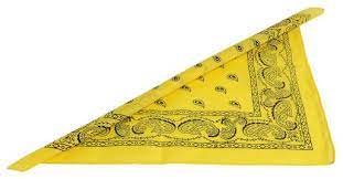 Bandana - Yellow