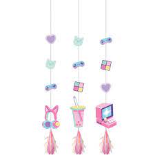 Hanging Cutouts with Tassels - Digital Game
