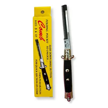Gag Gift - Switchblade Comb