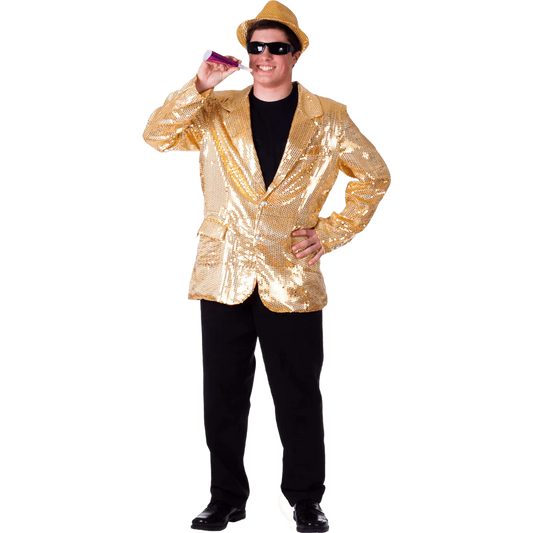 Adult Sequin Jacket - Gold