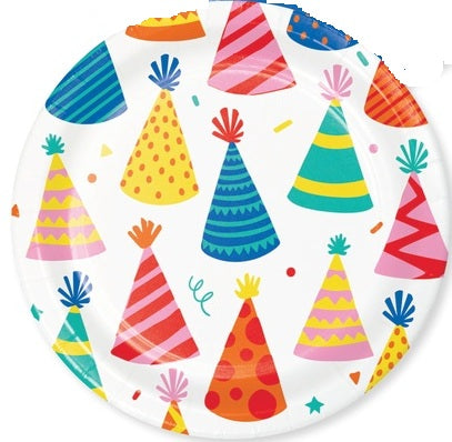 Hats off Birthday - Dessert Plates 8ct