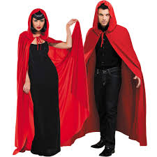 Hooded Cape - Red