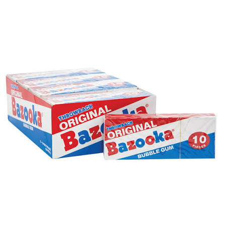 Bazooka Gum 10pc