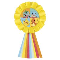 Pokemon  - Happy Birthday Badge
