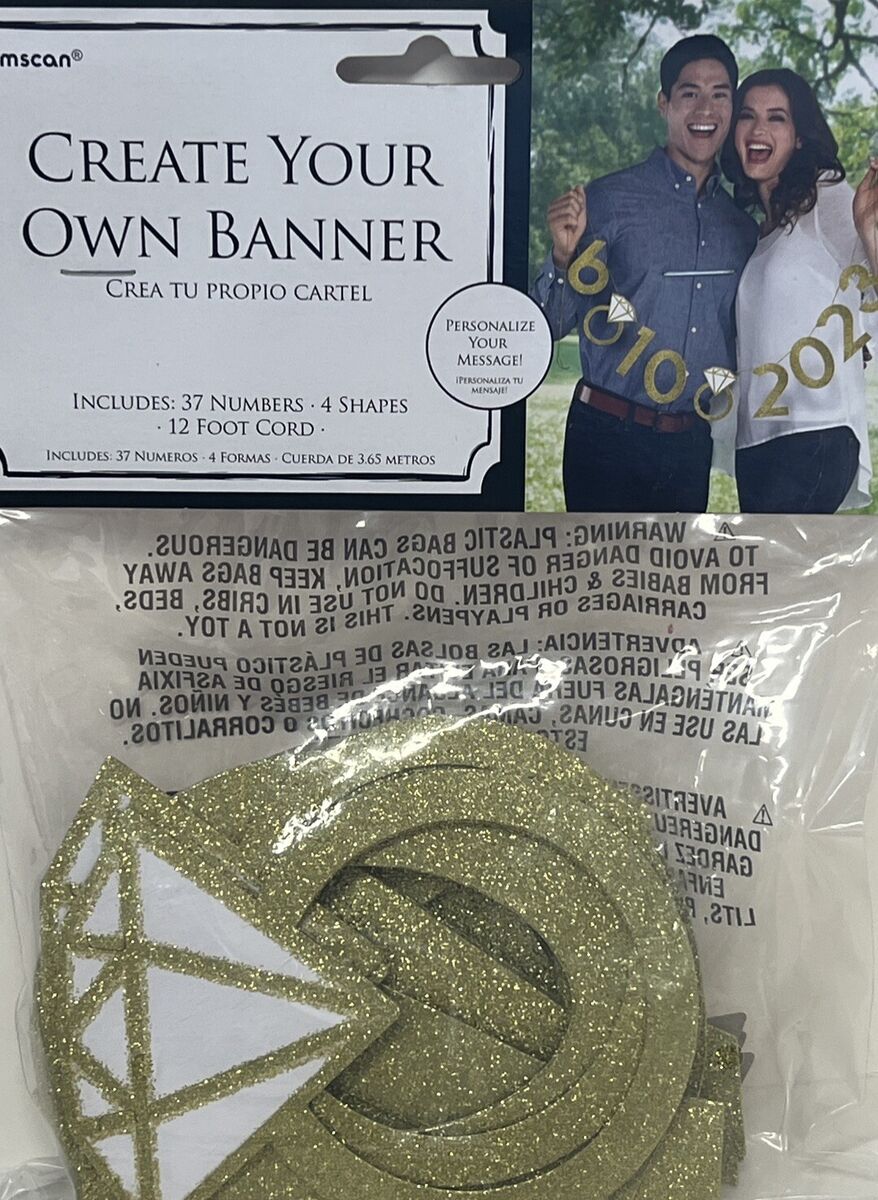 Wedding Shower - Create your Own Banner