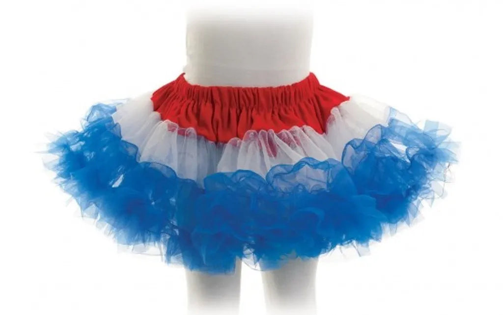 Child Tutu - Red/White/Blue