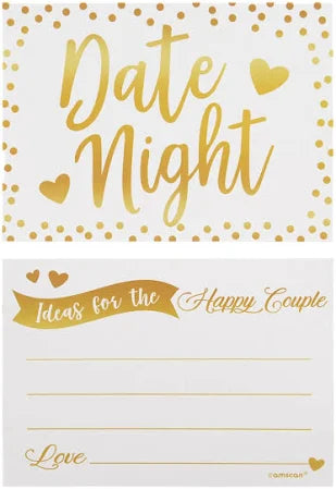 Baby Shower - Date Night Cards