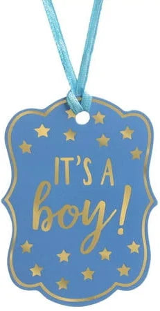 It's a Boy - Tags 25ct